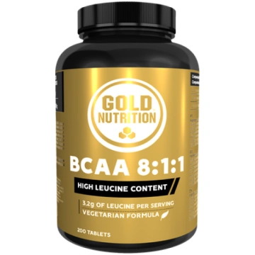 BCAA's 8:1:1 Force 200 Tablets GoldNutrition