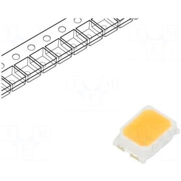 LED | SMD | PLCC2,2216 | white warm | 4÷7lm | 2650