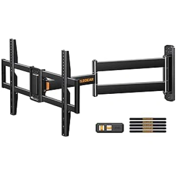 Perlegear televizora sienas stiprinājums ar 822 mm