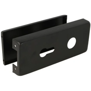 Uzlikas melnas slēdzenei Bruce ar roktura un cilin