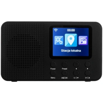 Camry CR 1918 Internet Radio, 2.4” Black ADL