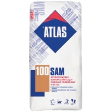 ATLAS SAM 100 pašizlīdz.java grīdām 5-30 mm 25 kg