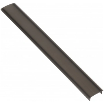 Melns pārsegs LED profilam GLAX Mini, 3,07 m, augs
