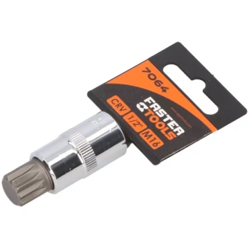 Muciņa 12-kante 1/2""M16, FASTER TOOLS 7064