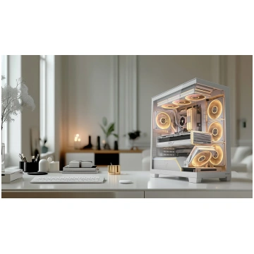 MODECOM datora korpuss VOLCANO STELLAR PLUS MIDI W