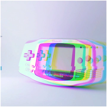 Gameboy Advance Platinum