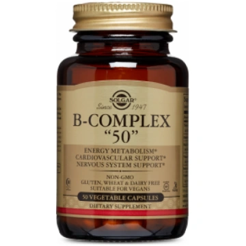 B-Complex "50" Solgar 50 vcaps