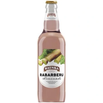 LIMONĀDE BAUSKAS AR RABARBERU GARŠU 0.5L STIKLS
