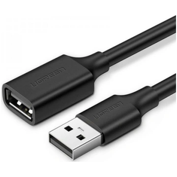 Kabel USB Ugreen USB-A - USB-A 1.5 m Czarny (UGR39