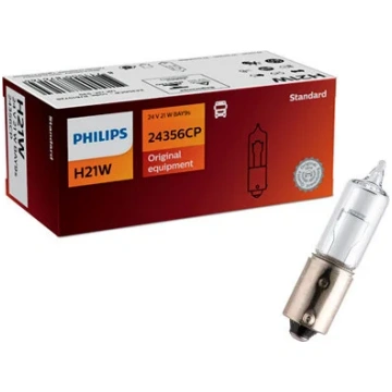 Spuldze PHILIPS H21W 24V BAY9S PHILIPS – Spuldzes 