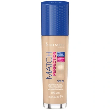 Šķidrā grima bāze Rimmel London Match Perfection S