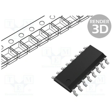 IC: digital; multiplexer; Ch: 4; IN: 4; TTL; SMD; 