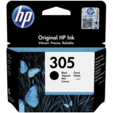 HP 305 melna tintes kasetne 3YM61AE