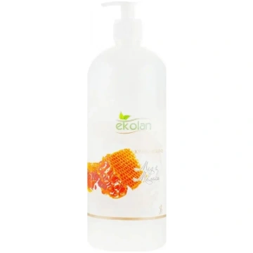 Roku ziepes Ekolan Medus-piens, 1000ml