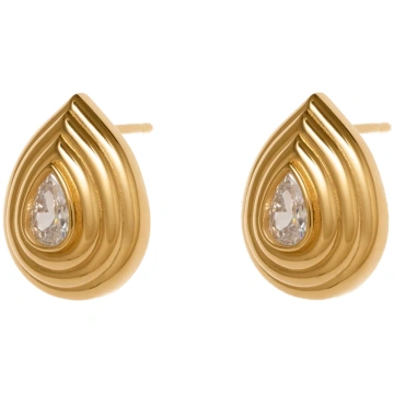 Rhea Twisted Bold Earrings FARILU