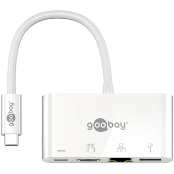 Goobay | USB-C Multiport Adapter (HDMI + Ethernet,
