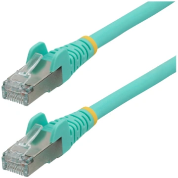 Startech 7m CAT6a Ethernet Cable - Aqua - Low Smok