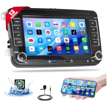 Android 13 Auto radio VW Golf 5 6 Polo T5 Tiguan C