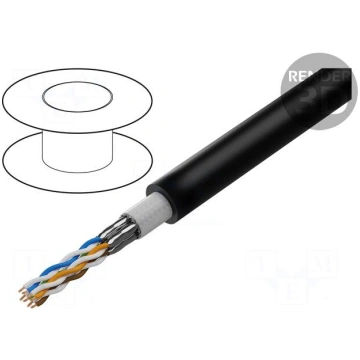 Wire | ETHERLINE® ROBUST | 4x2x26AWG | Cat 7 | str