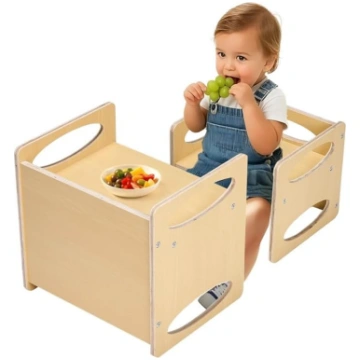 VEVOR Montessori Table Chair Set Toddler Table Set