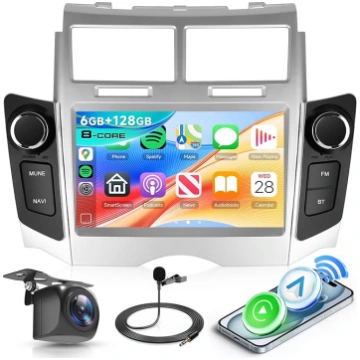 Hodozzy 6G + 128GB 8-core Android auto radio Toyot