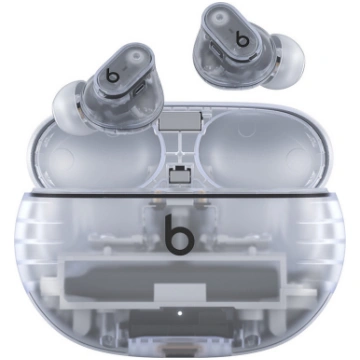 Beats wireless earbuds Studio Buds+, transparent