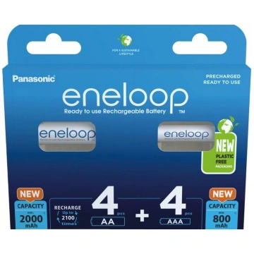 Rechargeable batteries PANASONIC ENELOOP 4x AA 200
