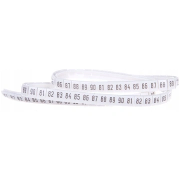 Marķieri Dk2/z5 /81-90/ balti, 100 gab. Nav norādī