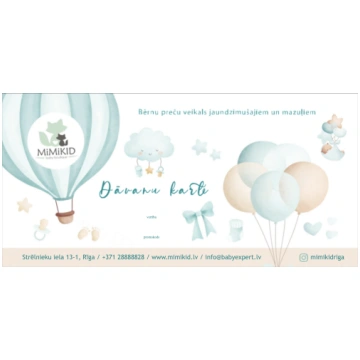 Dāvanu Karte 50 € Vērtībā mimikid giftcard50