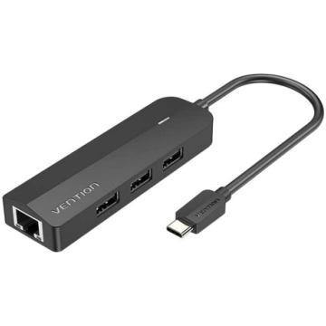 USB-C to 3x USB 2.0, RJ45, Micro-B Hub Vention TGO
