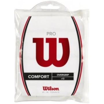 WILSON PRO OVERGRIP balts (12gb.) WRZ4016WH