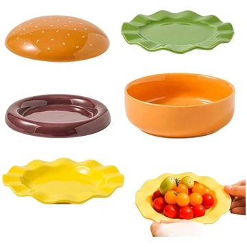 Burger Plate Set - Keramikas saliekamie trauki - J
