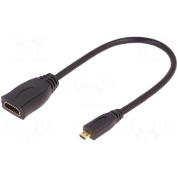 Cable | HDMI socket,micro HDMI plug | PVC | HDMI 1