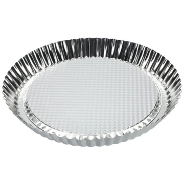 Apaļa cepamā paplāte tartu cepšanai, 28 cm Kadax
