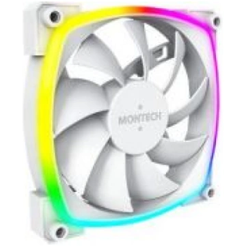 CASE FAN 120MM/AX120 PWM WHITE 3 IN 1 MONTECH AX12