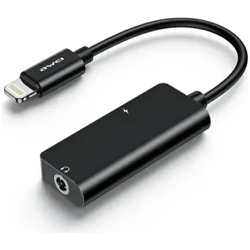 AWEI CL-121 Lightning uz Lightning + 3.5mm AUX ada
