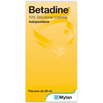 Betadine 10% cutaneous solution 50ml VIATRIS HEALT