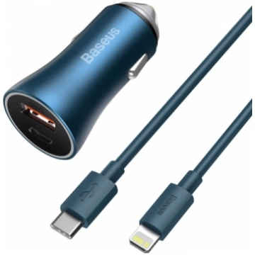 Baseus Golden Contactor Pro car charger, USB + USB