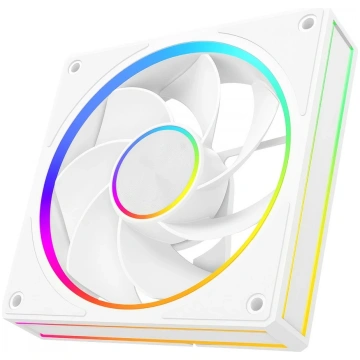 Fan VOLCANO LOOP REVERSE ARGB 120 White MODECOM