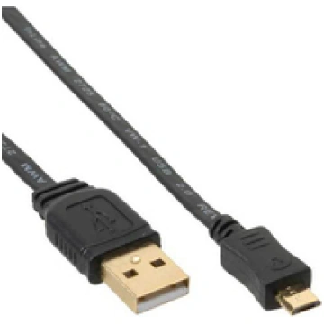 Kabel USB InLine USB A/Micro USB 2m Black (31720F)