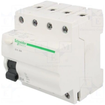 RCD breaker | Inom: 63A | Ires: 30mA | Poles: 4 | 