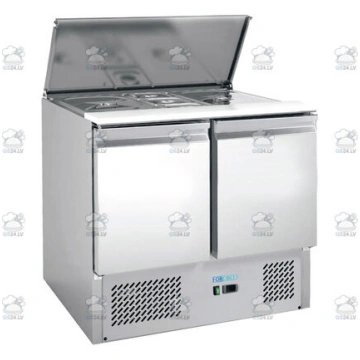 statisks aukstuma Saladete +2+8°C n.2 x GN1/1 + n.