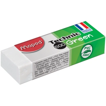 Dzēšgumija MAPED Technic 600 Green (no dust)