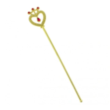 Golden Wand with a ruby, 37 cm