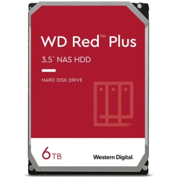 Western Digital Red Plus internal hard drive 6 TB 