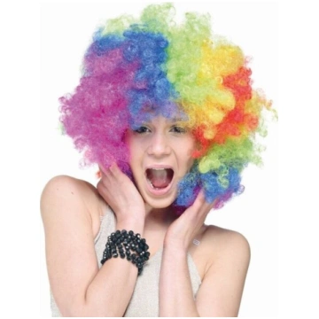 Parūka "Mega Afro", varavīksnes krāsā (PY-MAFTE) 9