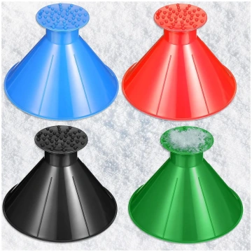 FUNNEL SET | WITH SNOW SCRAPER | 4 PCS. (SF4S) Fac