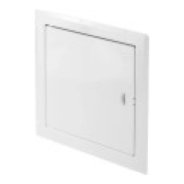 AWENTA Metāla pārbaudes durvis. baltas. 300 x 300m
