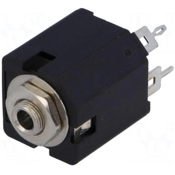 Socket | Jack 3,5mm | female | mono | with on/off