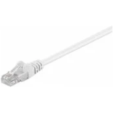 Goobay 68506 CAT 5e patch cable, U/ UTP 3 m White 